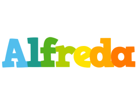 Alfreda rainbows logo