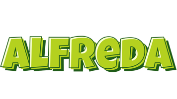 Alfreda summer logo