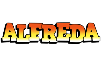 Alfreda sunset logo