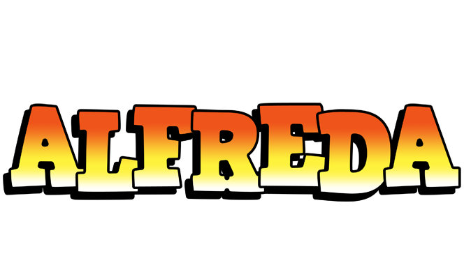 Alfreda sunset logo