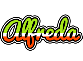 Alfreda superfun logo