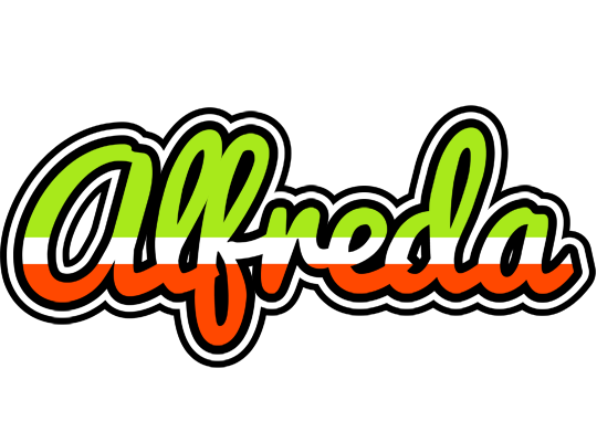 Alfreda superfun logo