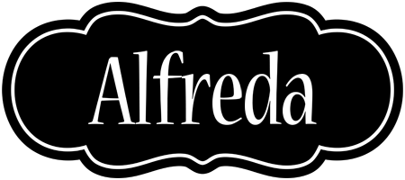 Alfreda welcome logo