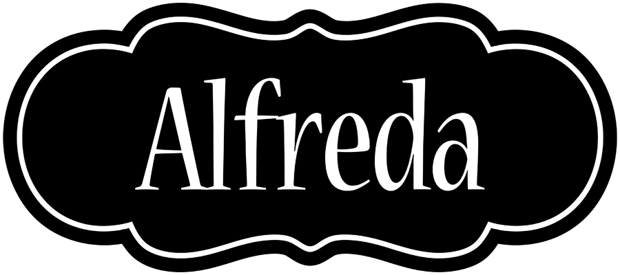 Alfreda welcome logo