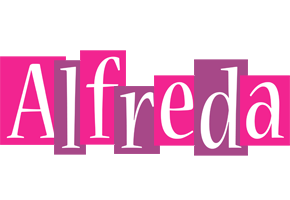 Alfreda whine logo