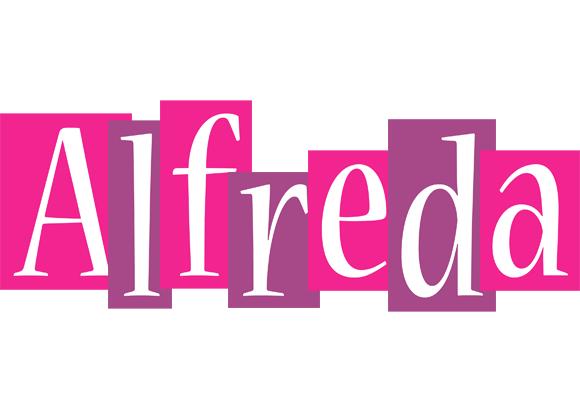Alfreda whine logo