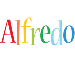 Alfredo birthday logo