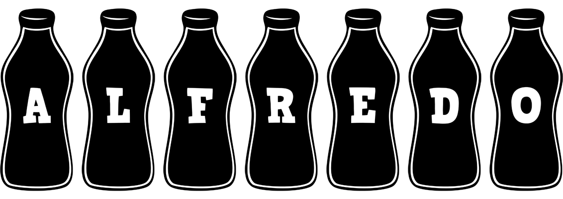 Alfredo bottle logo