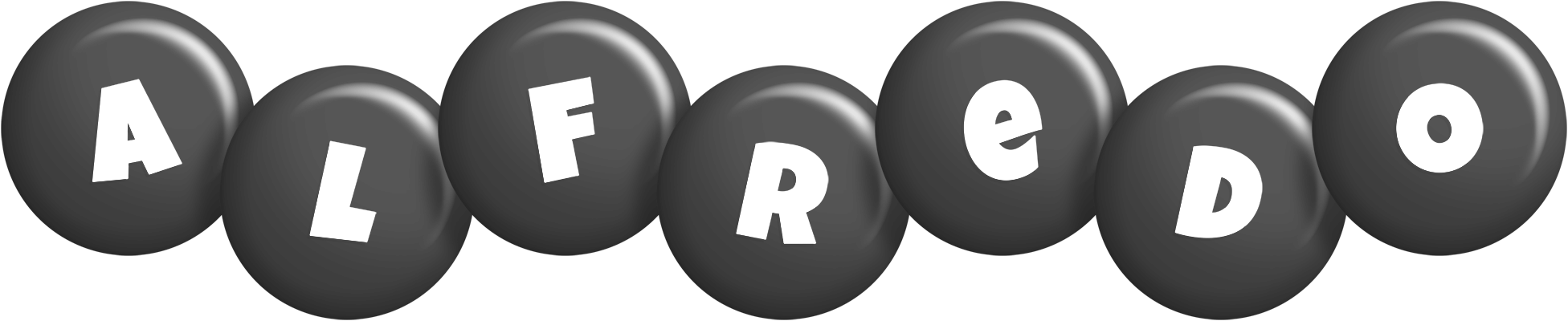 Alfredo candy-black logo