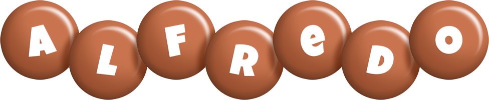 Alfredo candy-brown logo