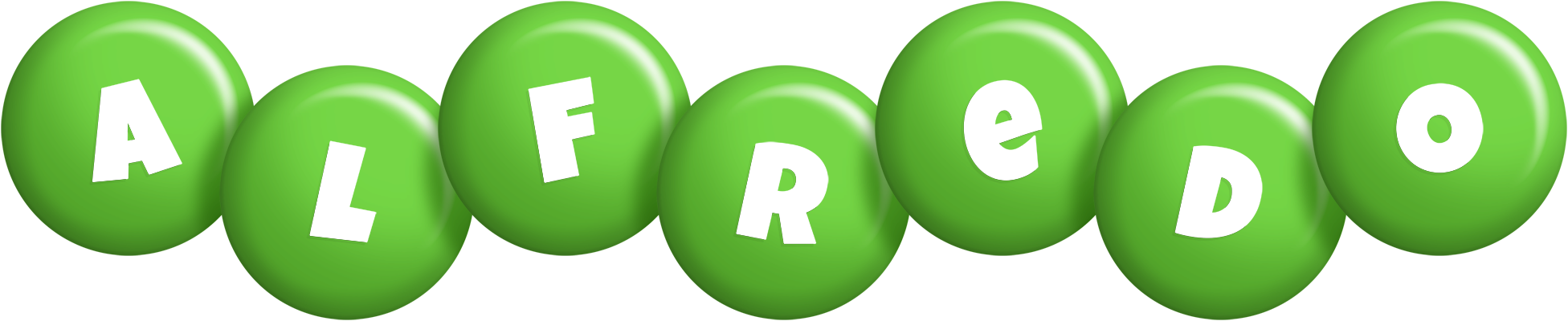 Alfredo candy-green logo