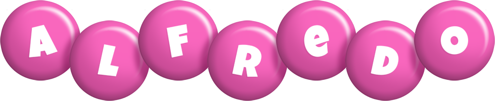Alfredo candy-pink logo