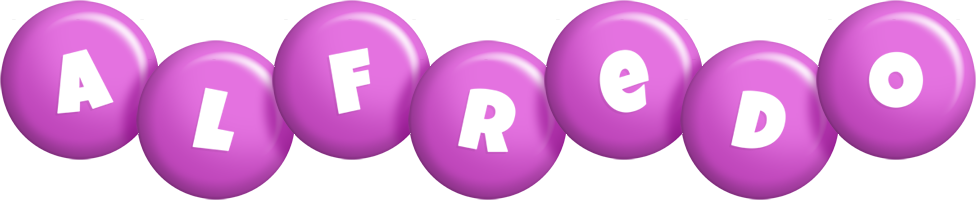 Alfredo candy-purple logo