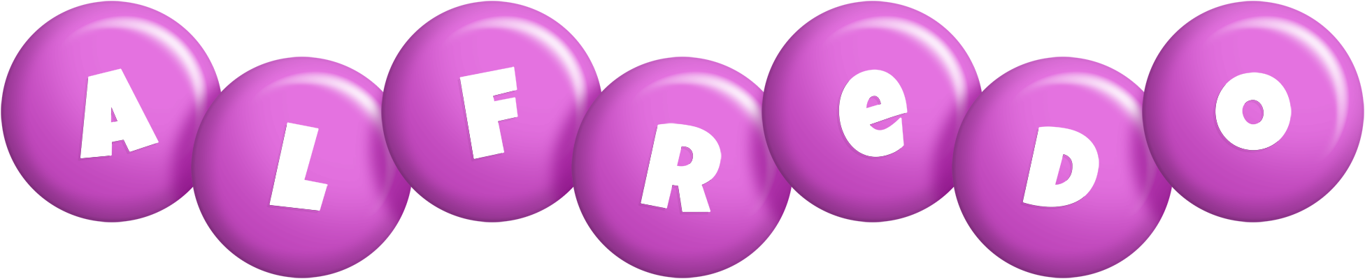 Alfredo candy-purple logo