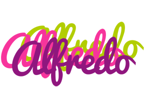 Alfredo flowers logo