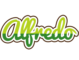 Alfredo golfing logo