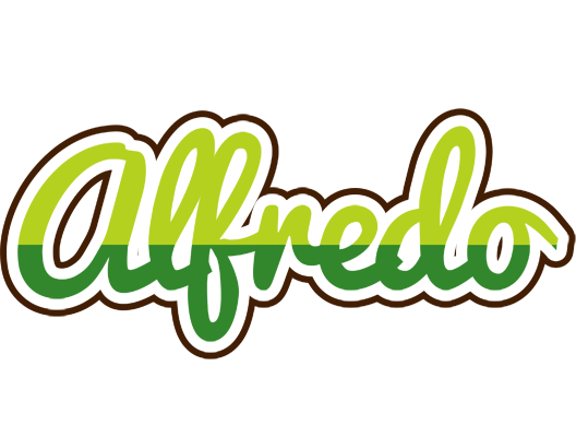 Alfredo golfing logo