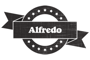 Alfredo grunge logo