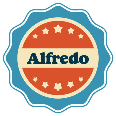 Alfredo labels logo