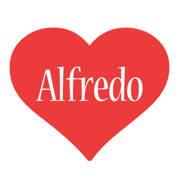 Alfredo love logo