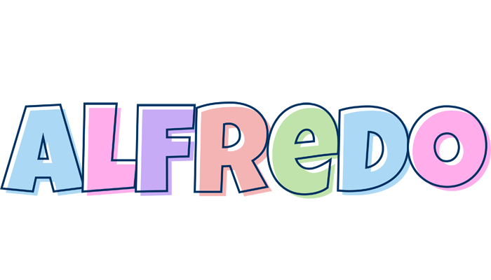 Alfredo pastel logo