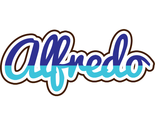 Alfredo raining logo