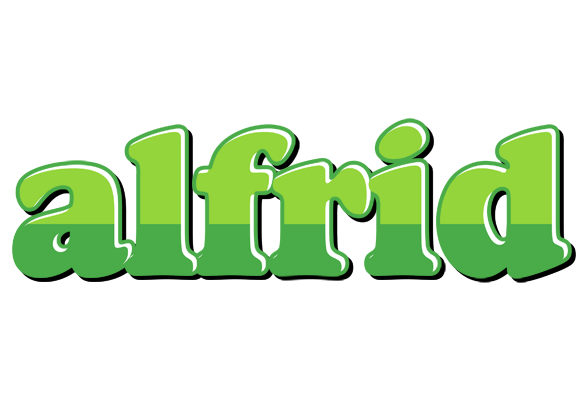 Alfrid apple logo