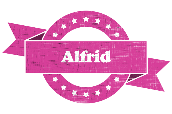 Alfrid beauty logo