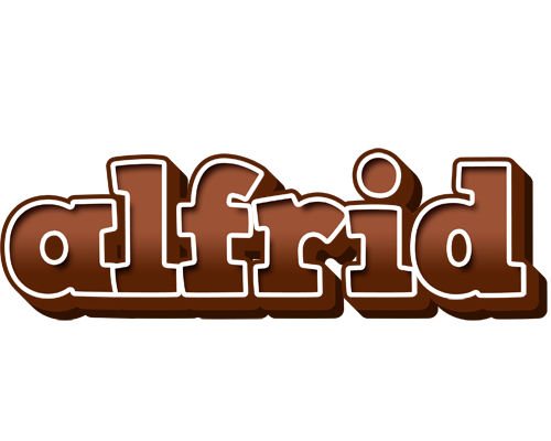 Alfrid brownie logo