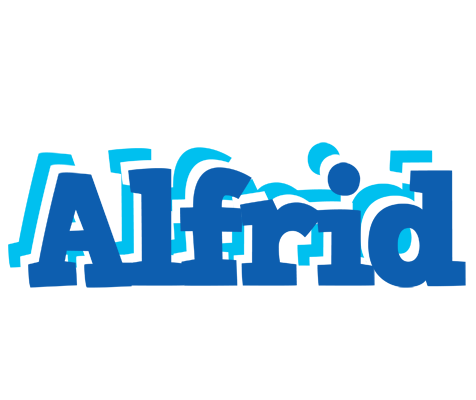 Alfrid business logo