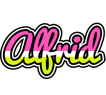 Alfrid candies logo