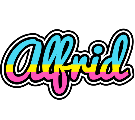 Alfrid circus logo