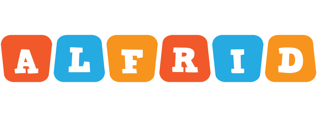 Alfrid comics logo