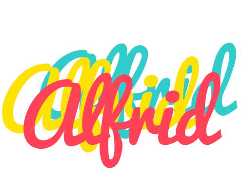 Alfrid disco logo