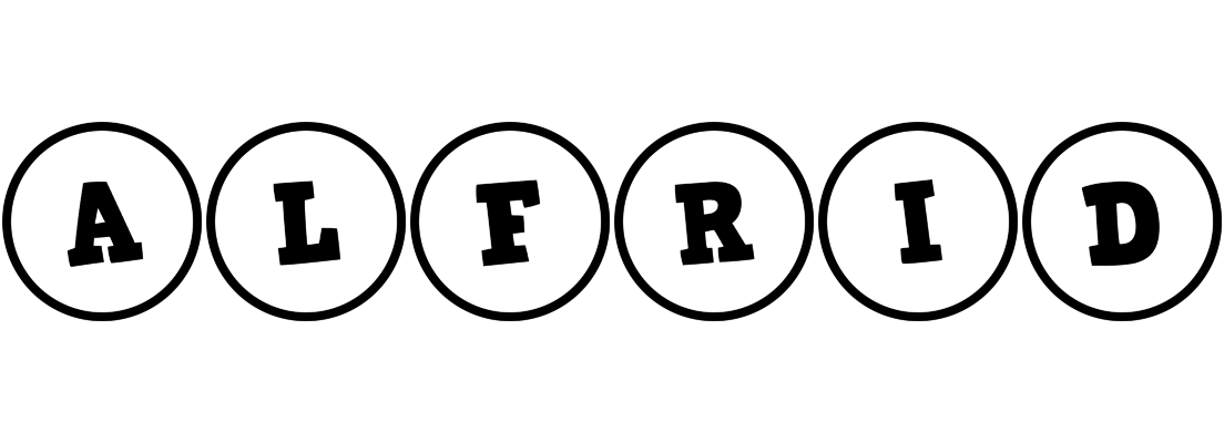 Alfrid handy logo