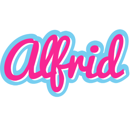 Alfrid popstar logo