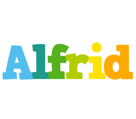 Alfrid rainbows logo