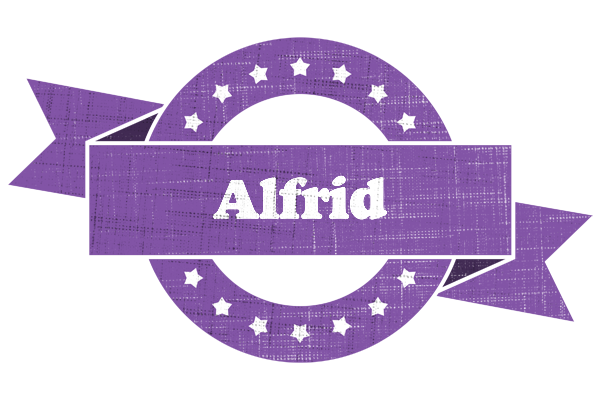 Alfrid royal logo