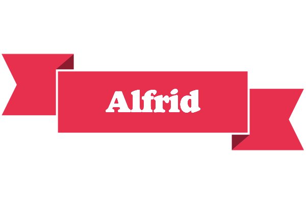 Alfrid sale logo