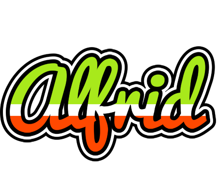 Alfrid superfun logo
