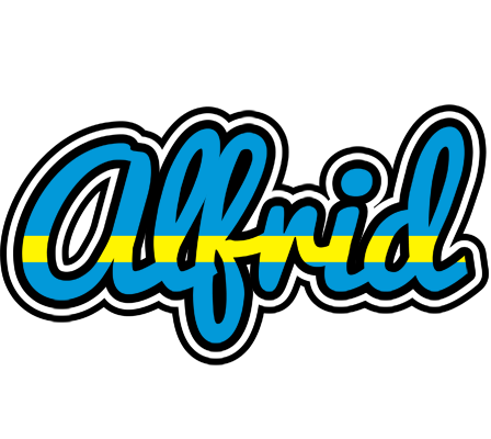 Alfrid sweden logo