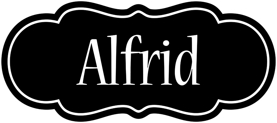 Alfrid welcome logo