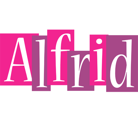 Alfrid whine logo