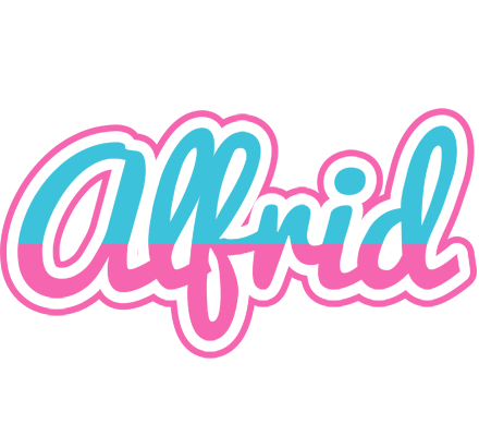 Alfrid woman logo