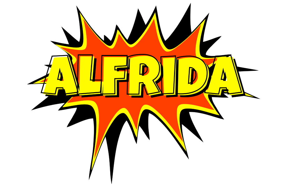 Alfrida bazinga logo