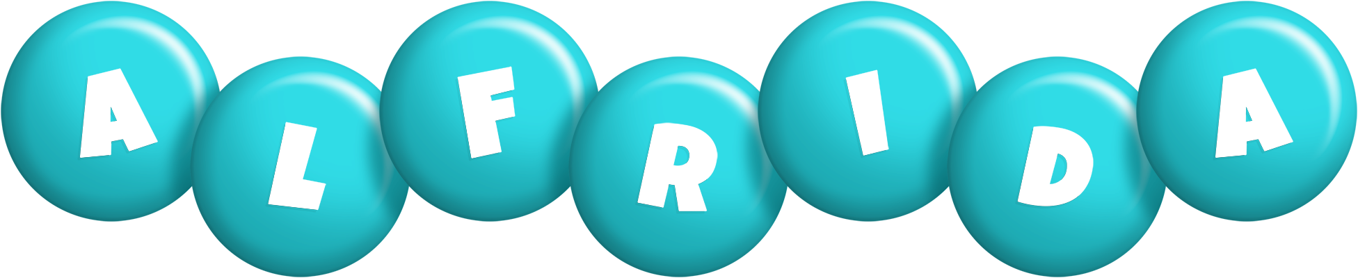 Alfrida candy-azur logo
