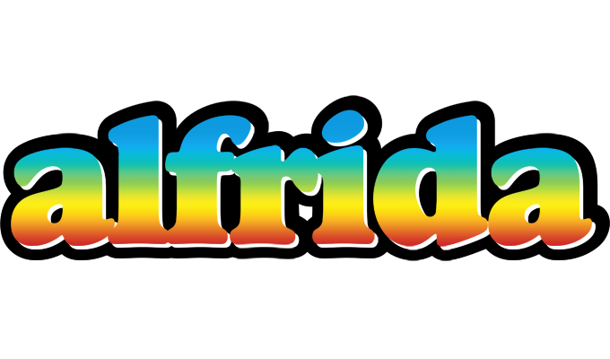Alfrida color logo