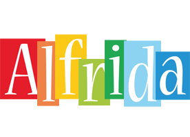 Alfrida colors logo