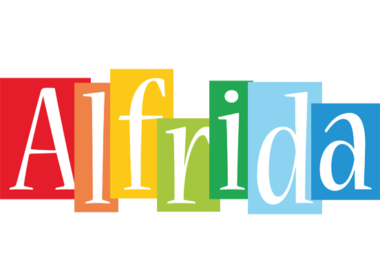 Alfrida colors logo