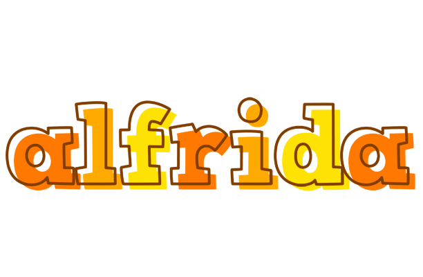Alfrida desert logo
